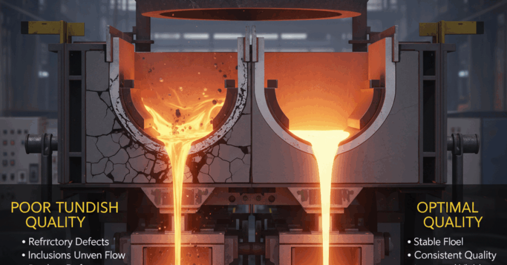 Why Tundish Quality Matters in Continuous Casting Operation