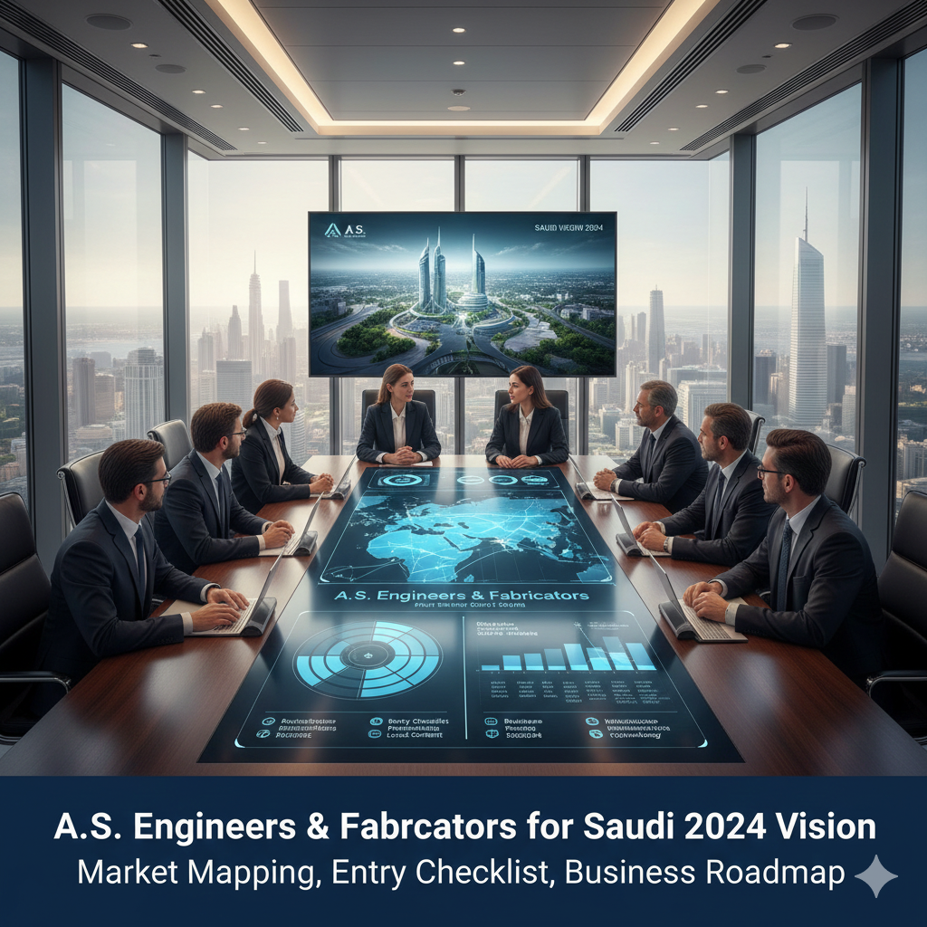 A.S. Engineers & Fabricators for Saudi 2034 Vision: Market Mapping, Entry Checklist, Business Roadmap