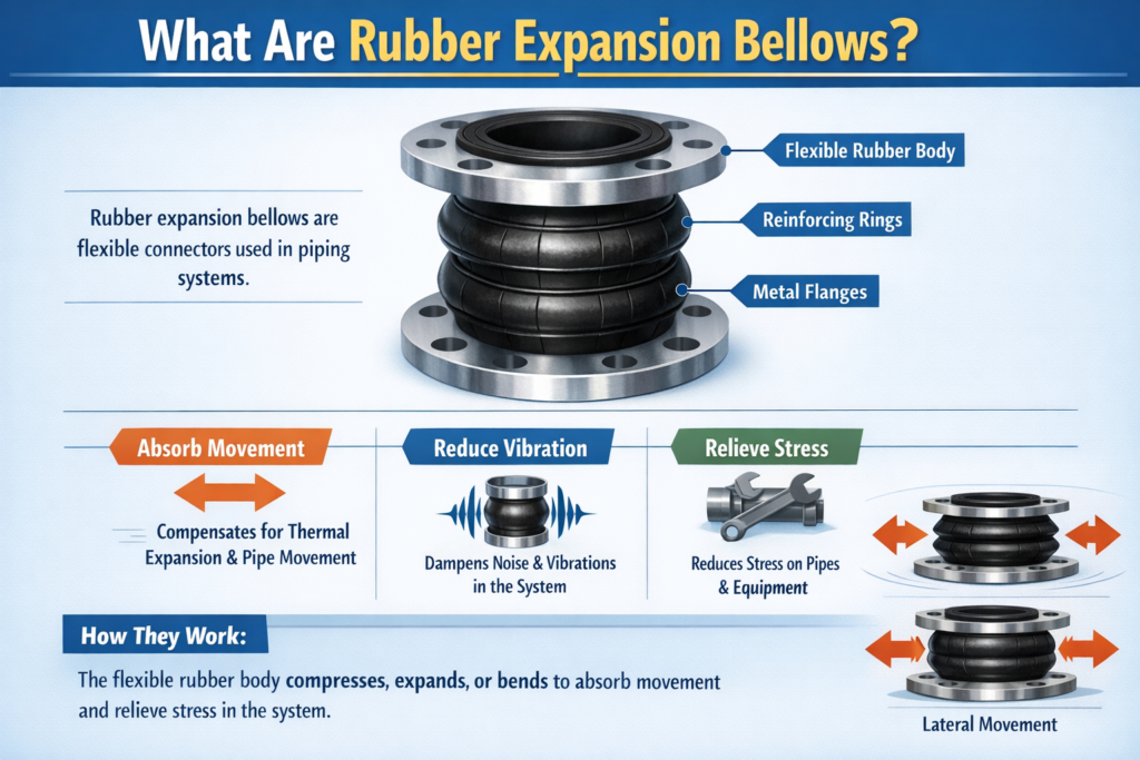 What Are Rubber Expansion Bellows and How Do They Work?