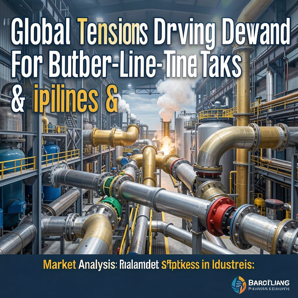 Global Tensions Driving Demand for Rubber-Lined Tanks & Pipelines in Industries: Market Analysis