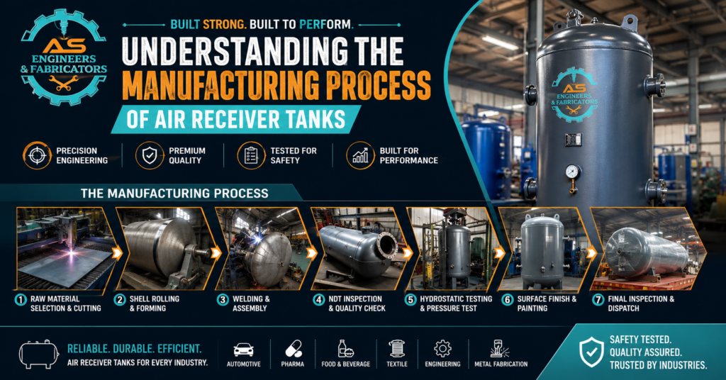 Understanding the Manufacturing Process of Air Receiver Tanks