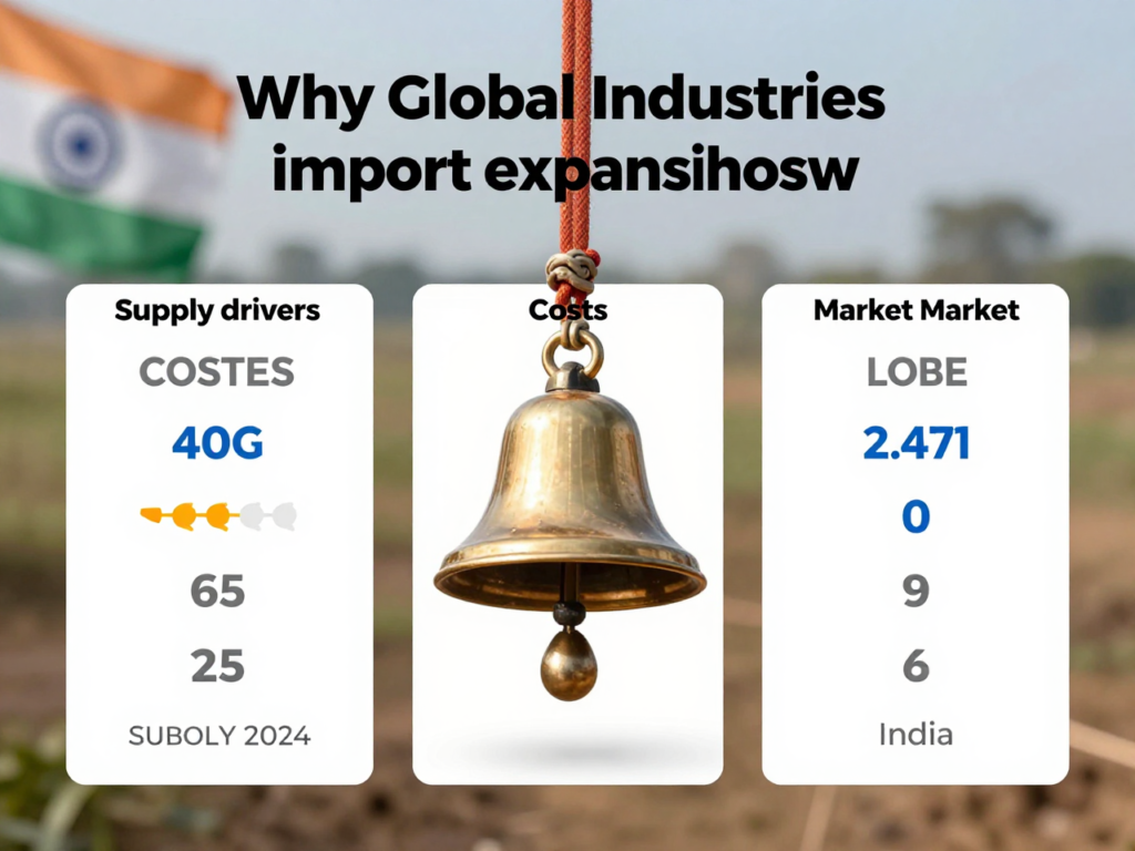 Why Global Industries Import Expansion Below from India
