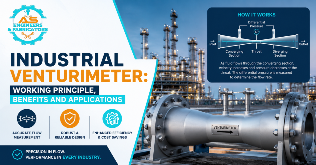 Industrial Venturimeter: Working Principle, Benefits and Applications