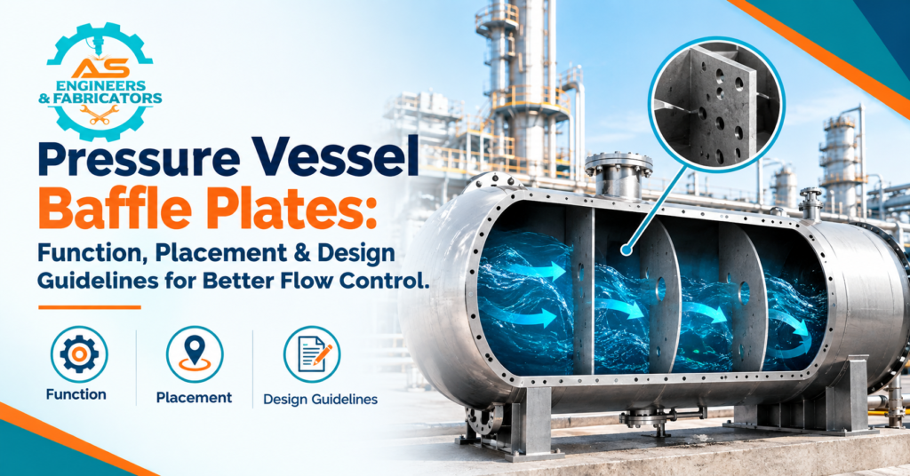 Pressure Vessel Baffle Plates: Function, Placement & Design Guidelines for Better Flow Control