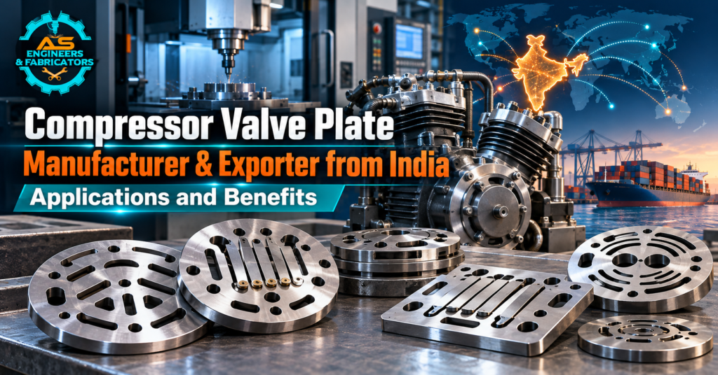 Compressor Valve Plate Manufacturer and Exporter in India: Uses and Benefits